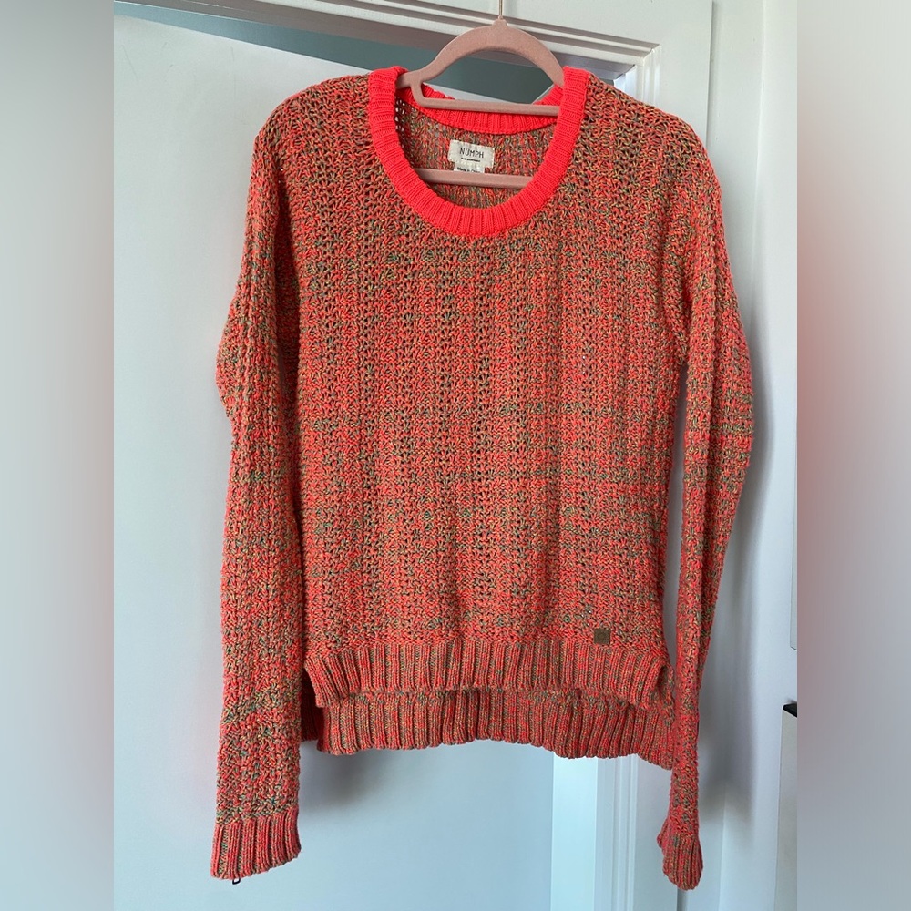 NUMPH Bright Coral Pullover